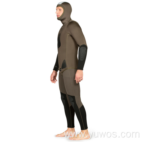 Lycra Two-Piece solid color Scuba Diving hunting wetsuits